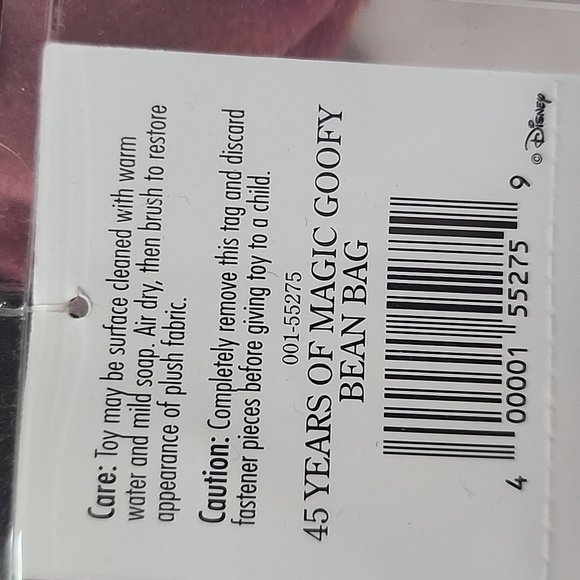 Vintage NWT Disney Goofy Plush Y2K 45 Years of Magic Disneyland Figurine - Picture 7 of 13